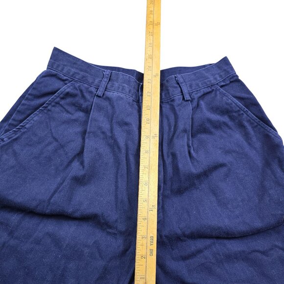 Vintage Northern Reflections Pants Womens 9/10 Blue 90s High Rise Pleated - Picture 8 of 16